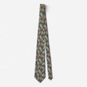 corbata de hojas del bosque