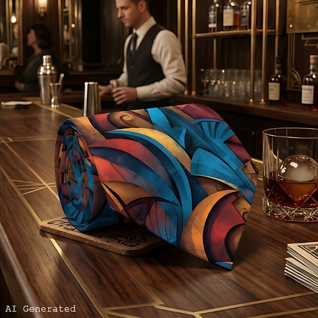 Corbata de hombre Art Déco del Renacimiento de Har (Subido por el creador)