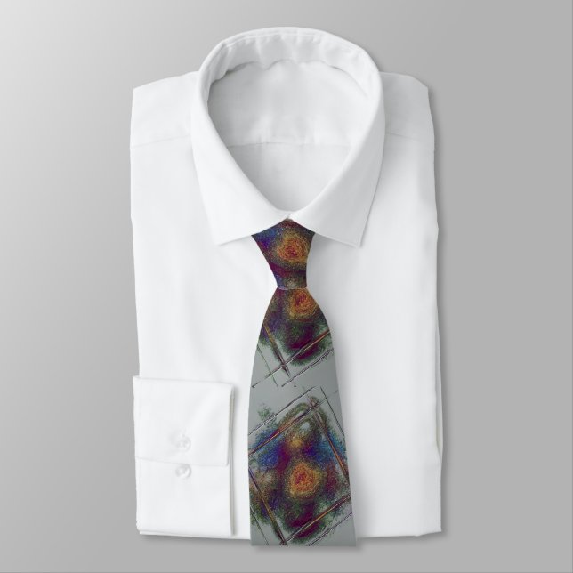 Corbata de hombre "Bronzed Tile" (Atado)