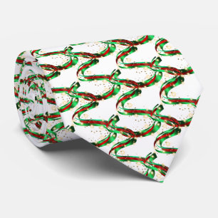 Corbata de hombre con cinta de fiesta