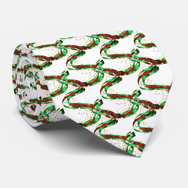 Corbata de hombre con cinta de fiesta  (Enrollado)