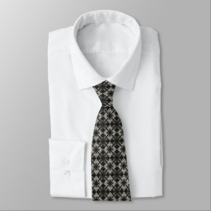 Corbata de hombre con estampado damasco