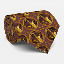 Corbata de hombre con remolinos de saxofón
