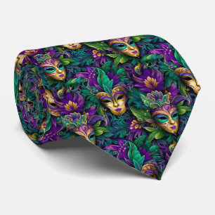 Corbata de hombre de Mardi Gras
