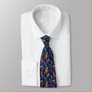 Corbata de hombre de Mardi Gras