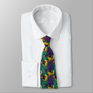 Corbata de hombre de Mardi Gras