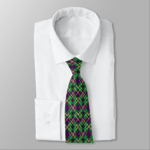 Corbata de hombre de Mardi Gras