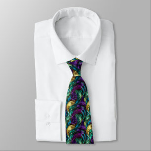 Corbata de hombre de Mardi Gras