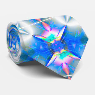 Corbata de hombre Prism Bloom: luz y color audaces