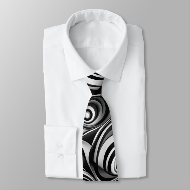 Corbata de ilusión óptica (Atado)