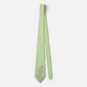 Corbata de impresión de colocación de pradera de f
