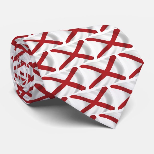 Corbata de la bandera de Alabama (Enrollado)
