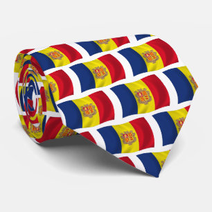Corbata de la bandera de Andorra