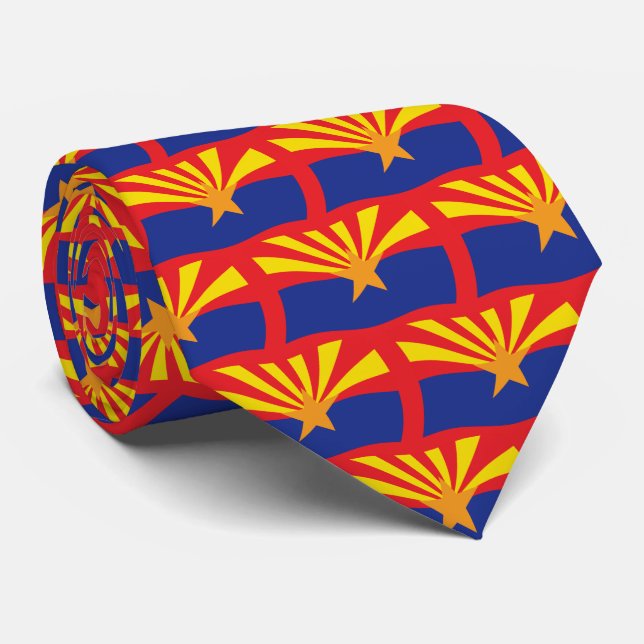 Corbata de la bandera de Arizona (Enrollado)