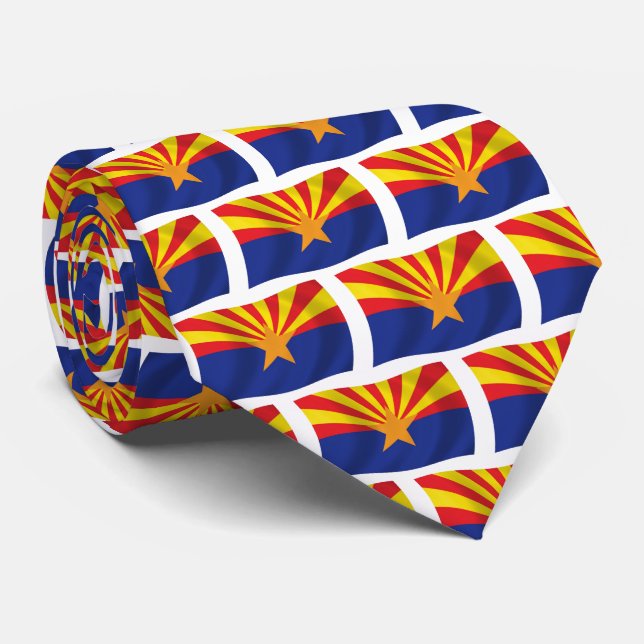 Corbata de la bandera de Arizona (Enrollado)