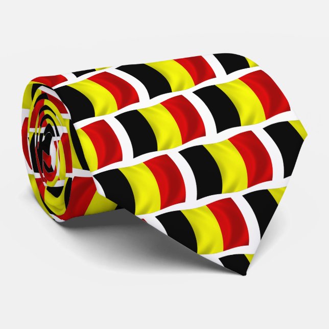 Corbata de la Bandera de Bélgica (Enrollado)