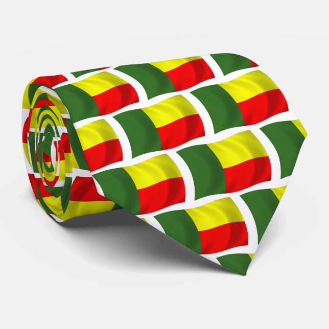 Corbata de la bandera de Benín (Enrollado)