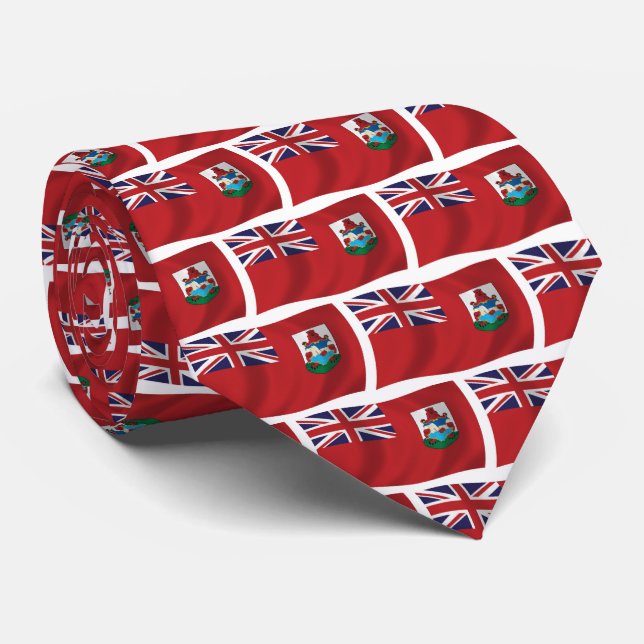 Corbata de la bandera de Bermudas (Enrollado)