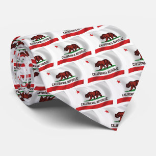 Corbata de la bandera de California