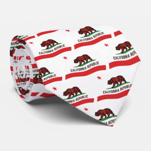 Corbata de la bandera de California