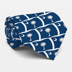 Corbata de la bandera de Carolina del Sur