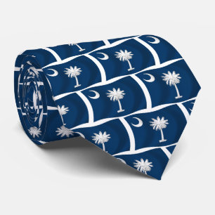 Corbata de la bandera de Carolina del Sur