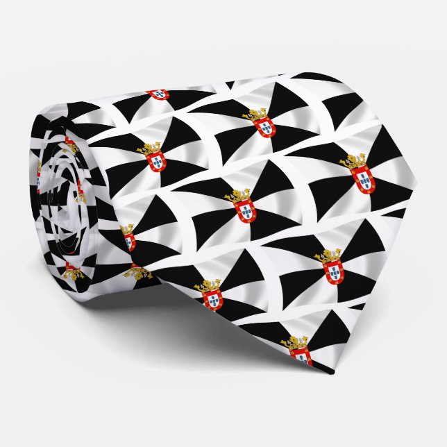 Corbata de la bandera de Ceuta (Enrollado)