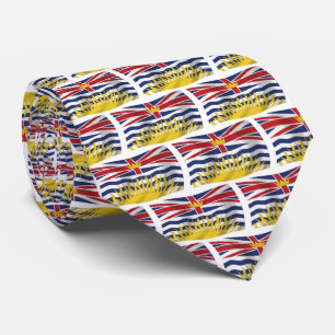 Corbata de la bandera de Columbia Británica