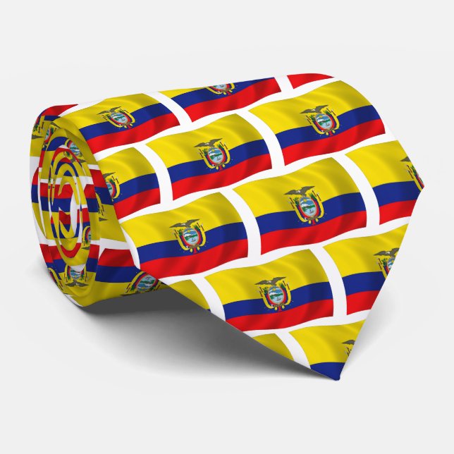 Corbata de la Bandera de Ecuador (Enrollado)