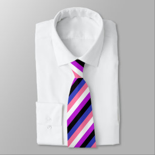 Corbata de la bandera de Genderfluid