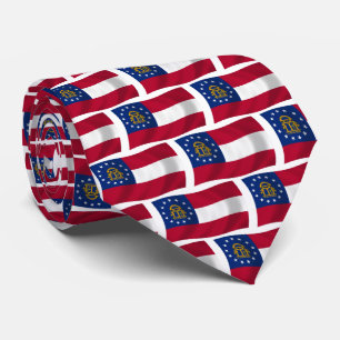 Corbata de la bandera de Georgia