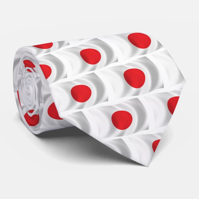 Corbata de la bandera de Japón (Enrollado)