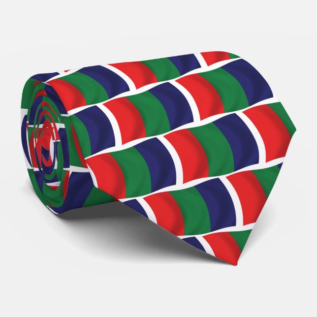 Corbata de la bandera de Marte (Enrollado)
