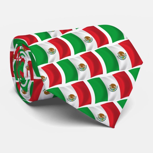 Corbata de la Bandera de México (Enrollado)