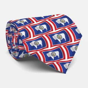 Corbata de la bandera de Wyoming