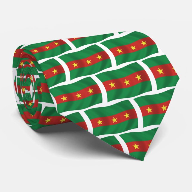 Corbata de la bandera del pueblo Ewe (Enrollado)