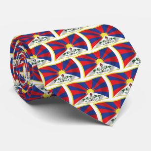 Corbata de la bandera del Tíbet