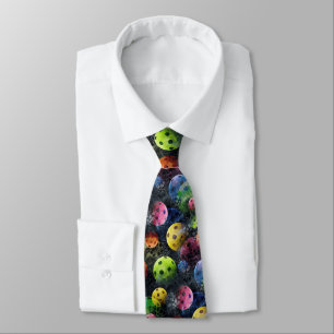 Corbata de la impresión de Pickleball