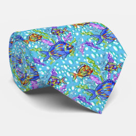 Corbata de la tríada de peces