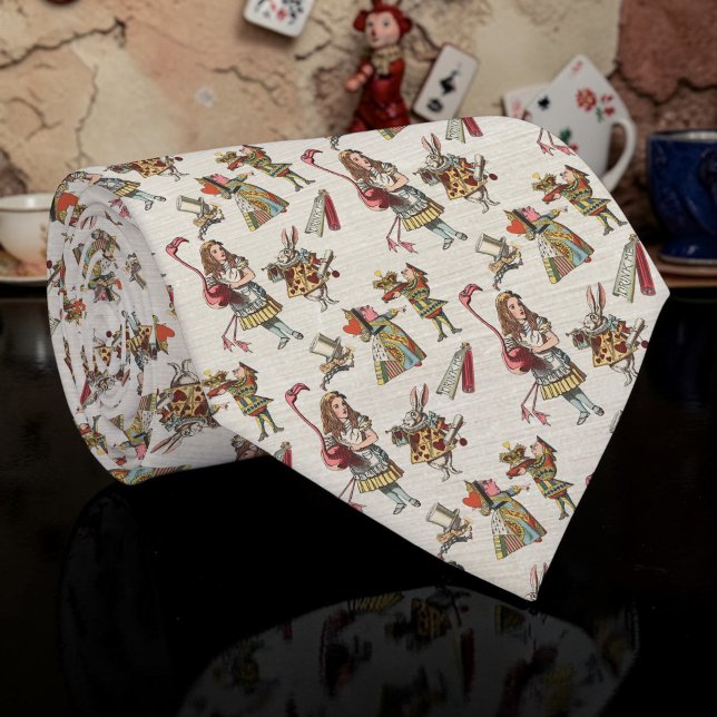 Corbata de lazo con patrón clásico de Wonderland (Subido por el creador)