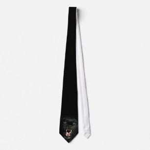 Corbata de lazo Pantera Negra