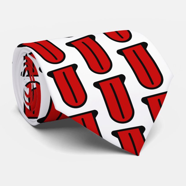 Corbata 👅 de lengua larga (Enrollado)