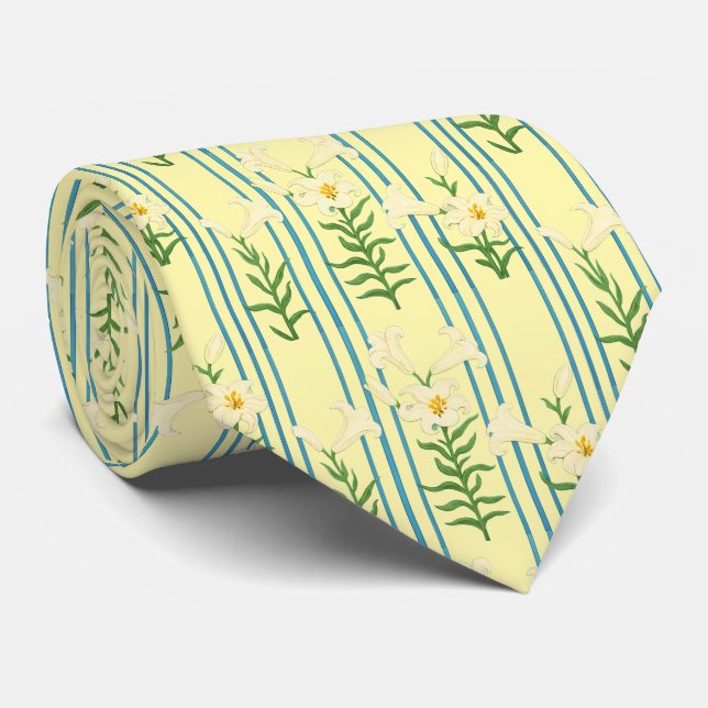 Corbata de lirio de Pascua (Enrollado)