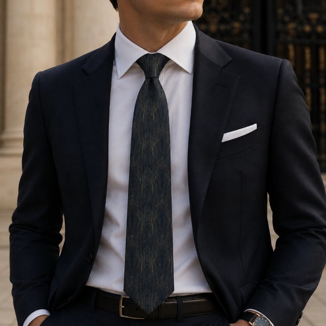 Corbata de lujo Manhattan Art Deco Loom (Subido por el creador)