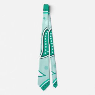 corbata de lunares verdes