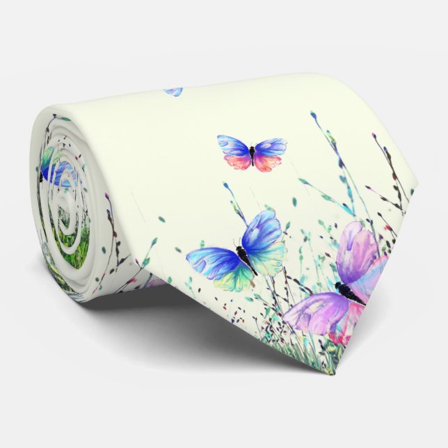 Corbata de Mariposa Voladora (Enrollado)