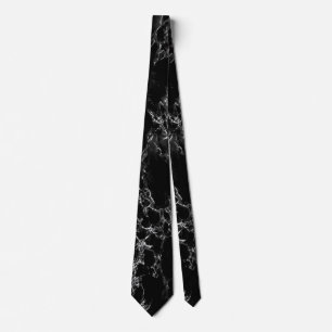 Corbata de mármol negro
