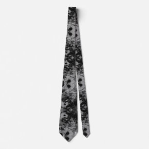 Corbata de materia gris