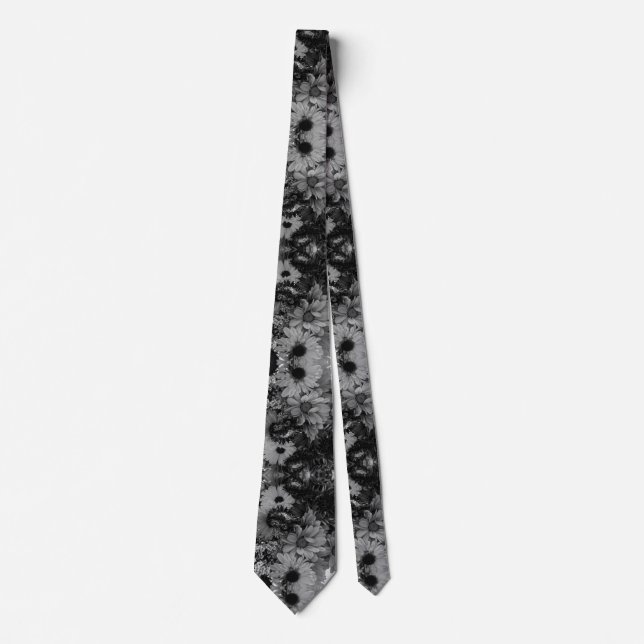Corbata de materia gris (Anverso)
