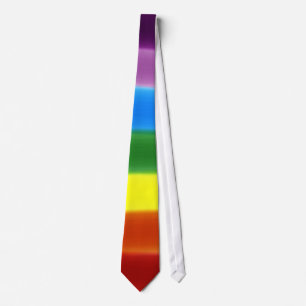 Corbata de mezcla de arcoíris